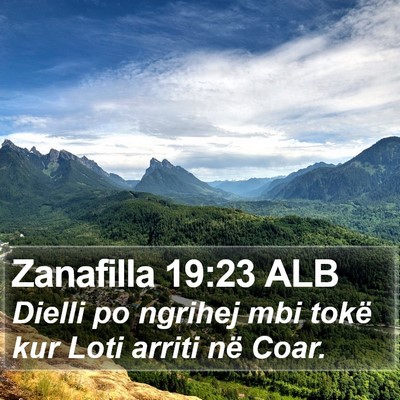 Zanafilla 19:23 ALB Bible Verse Image