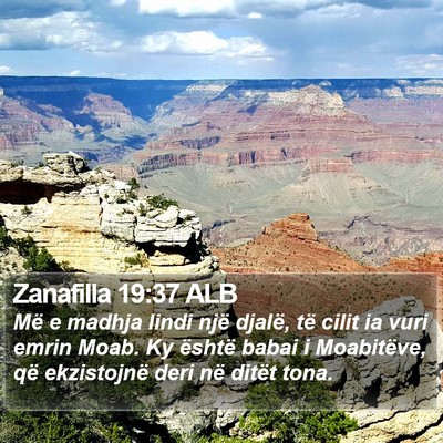Zanafilla 19:37 ALB Bible Verse Image