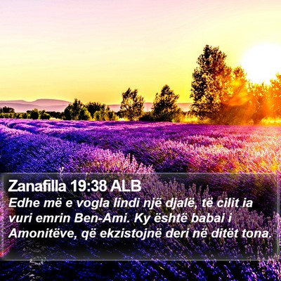 Zanafilla 19:38 ALB Bible Verse Image