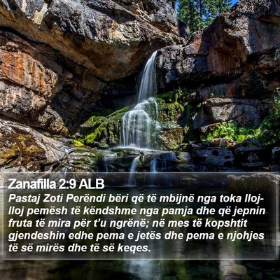 Zanafilla 2:9 ALB Bible Verse Image