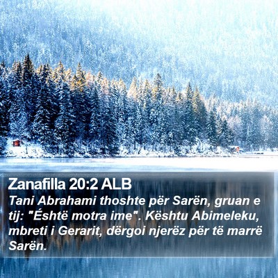 Zanafilla 20:2 ALB Bible Verse Image