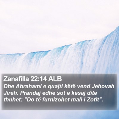 Zanafilla 22:14 ALB Bible Verse Image