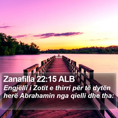 Zanafilla 22:15 ALB Bible Verse Image