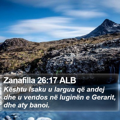 Zanafilla 26:17 ALB Bible Verse Image