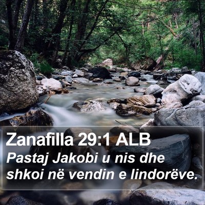 Zanafilla 29:1 ALB Bible Verse Image