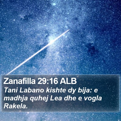Zanafilla 29:16 ALB Bible Verse Image