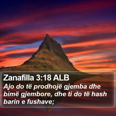 Zanafilla 3:18 ALB Bible Verse Image