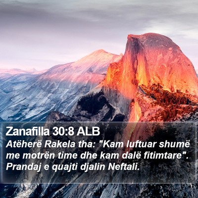 Zanafilla 30:8 ALB Bible Verse Image