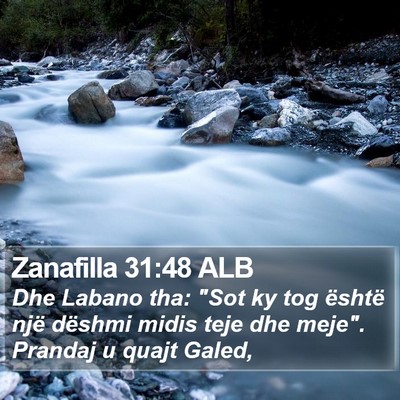 Zanafilla 31:48 ALB Bible Verse Image