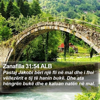 Zanafilla 31:54 ALB Bible Verse Image