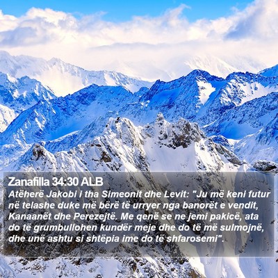 Zanafilla 34:30 ALB Bible Verse Image