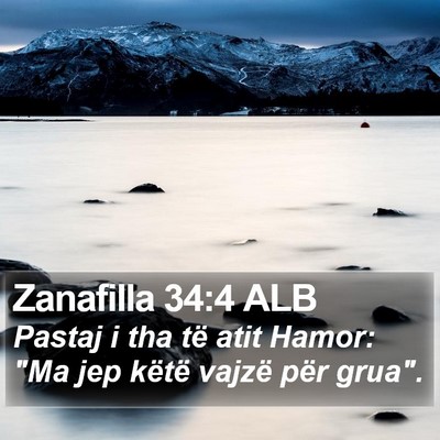 Zanafilla 34:4 ALB Bible Verse Image