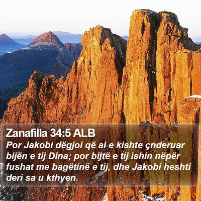 Zanafilla 34:5 ALB Bible Verse Image