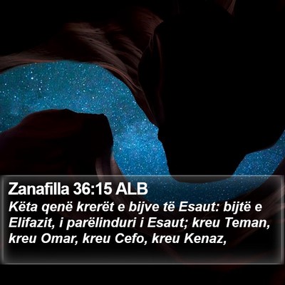 Zanafilla 36:15 ALB Bible Verse Image