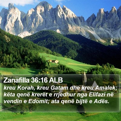 Zanafilla 36:16 ALB Bible Verse Image
