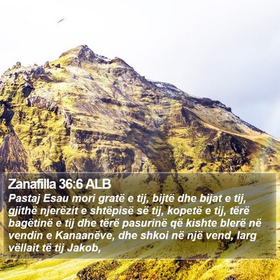 Zanafilla 36:6 ALB Bible Verse Image
