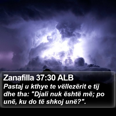 Zanafilla 37:30 ALB Bible Verse Image