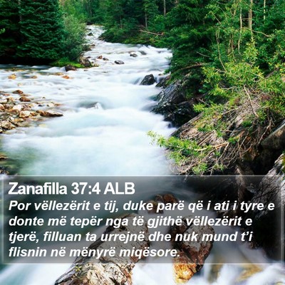 Zanafilla 37:4 ALB Bible Verse Image