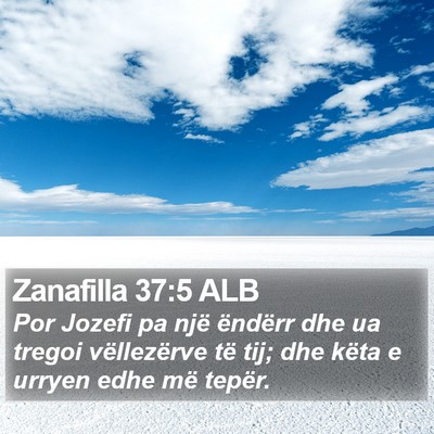 Zanafilla 37:5 ALB Bible Verse Image