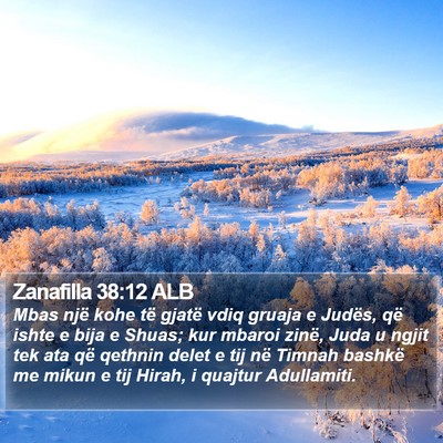 Zanafilla 38:12 ALB Bible Verse Image