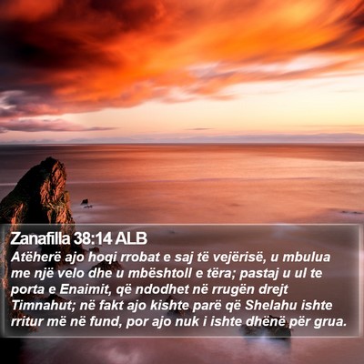 Zanafilla 38:14 ALB Bible Verse Image