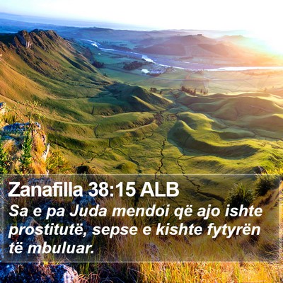 Zanafilla 38:15 ALB Bible Verse Image