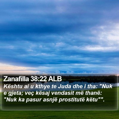 Zanafilla 38:22 ALB Bible Verse Image