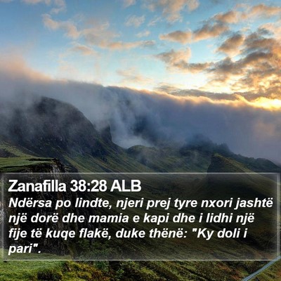 Zanafilla 38:28 ALB Bible Verse Image
