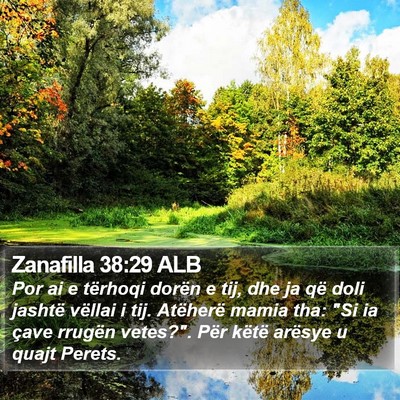 Zanafilla 38:29 ALB Bible Verse Image