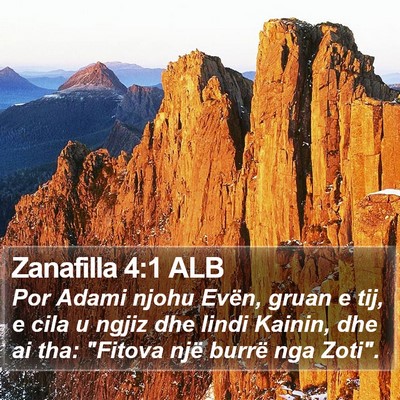 Zanafilla 4:1 ALB Bible Verse Image