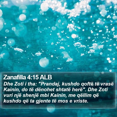 Zanafilla 4:15 ALB Bible Verse Image