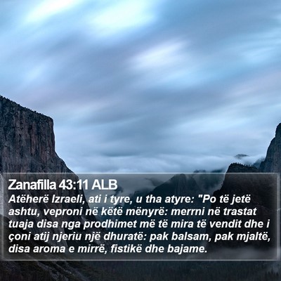 Zanafilla 43:11 ALB Bible Verse Image