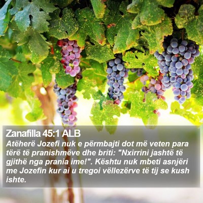 Zanafilla 45:1 ALB Bible Verse Image