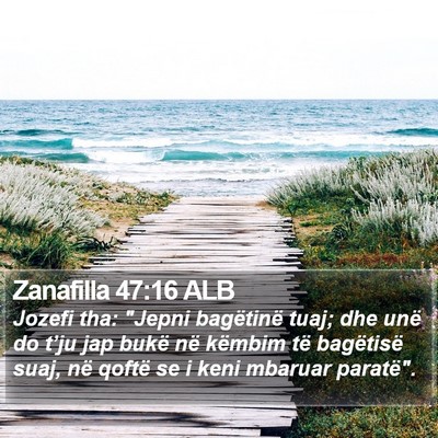 Zanafilla 47:16 ALB Bible Verse Image
