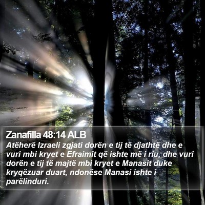 Zanafilla 48:14 ALB Bible Verse Image