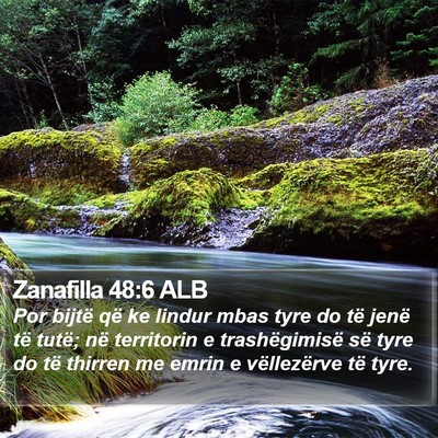 Zanafilla 48:6 ALB Bible Verse Image
