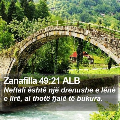 Zanafilla 49:21 ALB Bible Verse Image