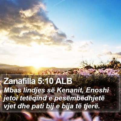 Zanafilla 5:10 ALB Bible Verse Image