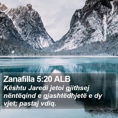 Zanafilla 5:20 ALB Bible Verse Image