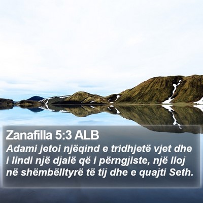Zanafilla 5:3 ALB Bible Verse Image