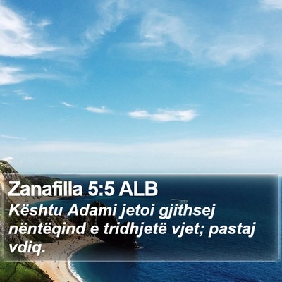 Zanafilla 5:5 ALB Bible Verse Image