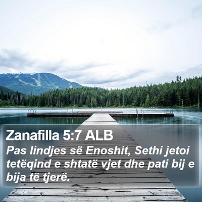 Zanafilla 5:7 ALB Bible Verse Image