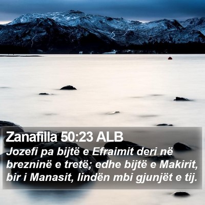 Zanafilla 50:23 ALB Bible Verse Image