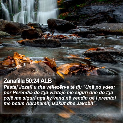 Zanafilla 50:24 ALB Bible Verse Image