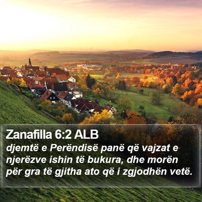 Zanafilla 6:2 ALB Bible Verse Image