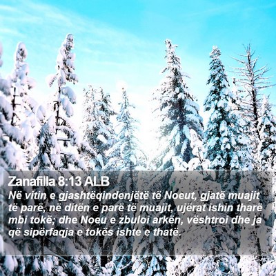 Zanafilla 8:13 ALB Bible Verse Image