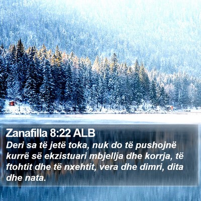 Zanafilla 8:22 ALB Bible Verse Image