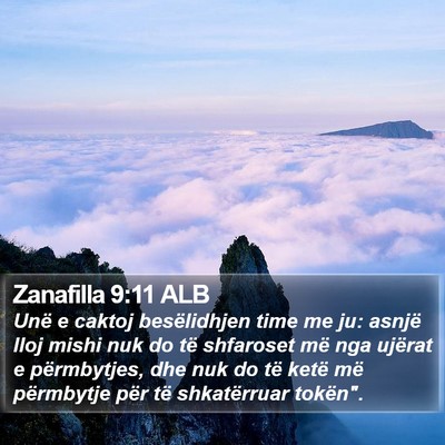 Zanafilla 9:11 ALB Bible Verse Image