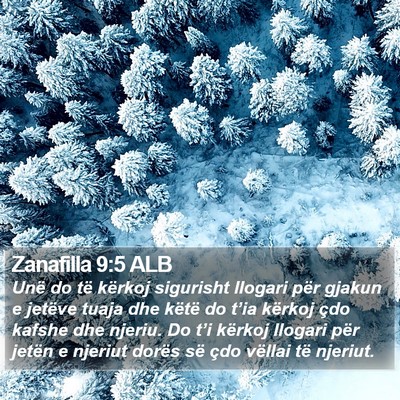Zanafilla 9:5 ALB Bible Verse Image