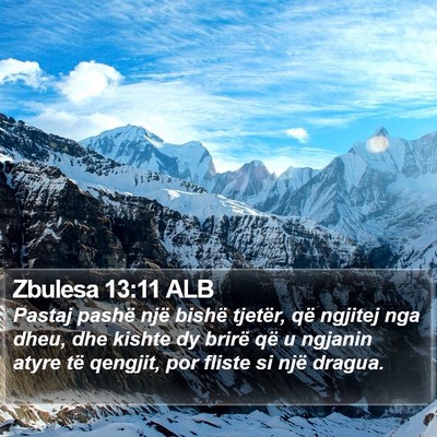 Zbulesa 13:11 ALB Bible Verse Image